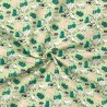 Polycotton Fabric Packed House Pets Dogs Cats Puppies Kittens
