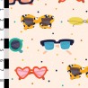 100% Cotton Digital Fabric Sunnies Sunglasses Holidays 150cm Wide