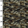 100% Cotton Poplin Fabric Rose & Hubble Army Camouflage Military Jungle Woodland