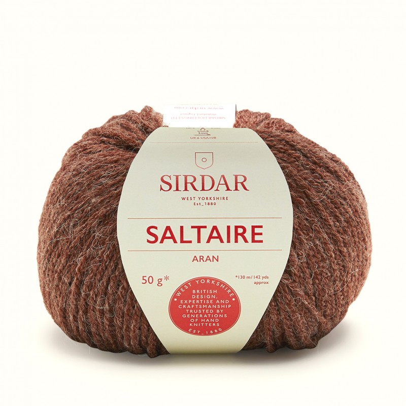 Sirdar 50g Saltaire Aran Alpaca Nylon Acrylic Knitting Crochet Yarn Ball Wool