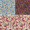100% Cotton Poplin Fabric Rose & Hubble Ditsy Poppy Garden Poppies