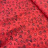100% Cotton Digital Fabric Packed Poppies Poppy Heads 150cm Wide