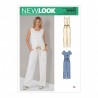 New Look Sewing Pattern N6661 Misses' Relaxed Fit Jumpsuits