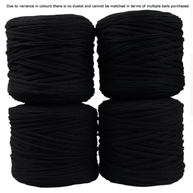 ReTwisst Recycled T-Shirt Craft Yarn Cotton Elastane Crochet Knitting Decor Min. 650g