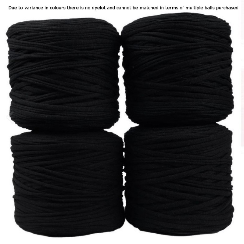 ReTwisst Recycled TShirt Craft Yarn Cotton Elastane Crochet Knitting Min. 650g