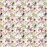 100% Cotton Digital Fabric Tropical Floral Toucan Parrots Crafty 140cm Wide