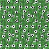 100% Cotton Digital Fabric Score Football Goals Soccer Crafty 140cm Wide
