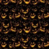 100% Cotton Digital Fabric Spooky Lantern Pumpkins Halloween 140cm Wide