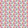 100% Cotton Digital Fabric Ditsy Poppy Poppes Floral Flowers Garden 140cm Wide