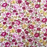 100% Cotton Poplin Fabric Floral Flower Garden Oxford Street 145cm Wide
