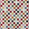 Tapestry Fabric Big Chess Upholstery Furnishings Curtains 140cm Wide