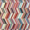 Tapestry Fabric Zig Zag Upholstery Furnishings Curtains 140cm Wide