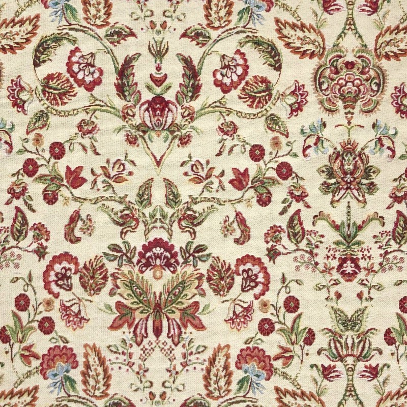 Tapestry Fabric Morris Vintage Floral Upholstery Furnishings