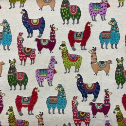 Tapestry Fabric Large Llama...