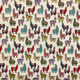 Tapestry Fabric Small Llama...