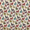 Tapestry Fabric Small Llama Alpaca Upholstery Furnishings Curtains 140cm Wide
