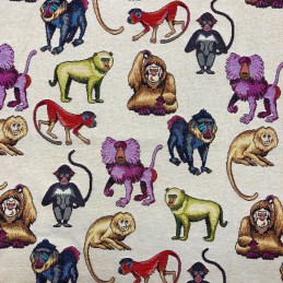 Tapestry Fabric Monkeys...