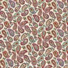 Tapestry Fabric Paisley Teardrops Upholstery Furnishings Curtains 140cm Wide