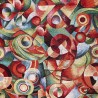 Tapestry Fabric Picasso Upholstery Furnishings Curtains 140cm Wide