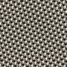 Tapestry Fabric Hounds Tooth Black Upholstery Furnishings Curtains 140cm Wide