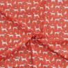 Polycotton Fabric Dog Breeds Dogs Pets Animals Poodle Dalmatian Greyhound Pet