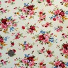 100% Cotton Poplin Fabric Posy Roses Bunches Floral Flower Wellsgrove 145cm Wide