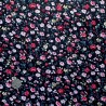 100% Cotton Poplin Fabric Tiny Blossom Vines Floral Flower Thorncroft 145cm Wide