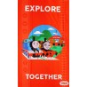 100% Cotton Fabric Thomas & Friends Explore Together Train Nia Adventure Panel