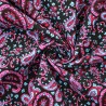 100% Cotton Corduroy Fabric Paisley Pattern Teardrop Floral