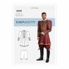 Simplicity Sewing Pattern S9095 Men's Tudor Historical Costume Coat Trousers