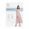 Simplicity Sewing Pattern S9134 Misses Dress With Gathered Waist Detail