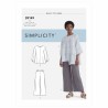 Simplicity Sewing Pattern S9149 Misses Easy to Sew Top And Trousers