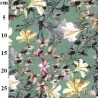 100% Cotton Digital Lawn Fabric Bulmer Mews Flowers 145cm Wide