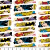 100% Cotton Fabric Camelot DC Comics Heroines Bat Girl Supergirl Wonder Woman