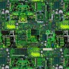 100% Cotton Fabric Timeless Treasures Circuit PC Motherboard Computer