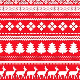 Polycotton Fabric Christmas...