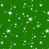 Polycotton Fabric Christmas Shining Bright Stars Festive Xmas