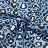 Polycotton Fabric Safari Animal Leopard Skin Print Funky Colours