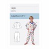 Simplicity Sewing Pattern S9203 Children’s Pull On Top And Trousers