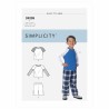 Simplicity Sewing Pattern S9205 Top, Shorts, Trousers Have Elasticated Waist