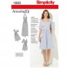 Simplicity Sewing Pattern 1800 Misses' & Plus Size Amazing Fit Dresses BB