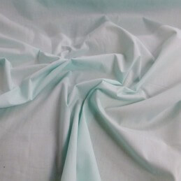 Plain Coloured Polycotton Dress Craft Fabric Mint Green