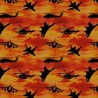 100% Cotton Fabric Kennard Remembrance Fighter Jets Helicopters SunSet Sky