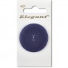 Sirdar Elegant Round Flat Matte Blue Button 38mm 1 Pack 467