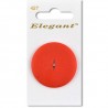 Sirdar Elegant Round Flat Matte Red Button 38mm 1 Pack 427