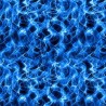 100% Cotton Digital Fabric Blue Flames Fire Crafty 140cm Wide