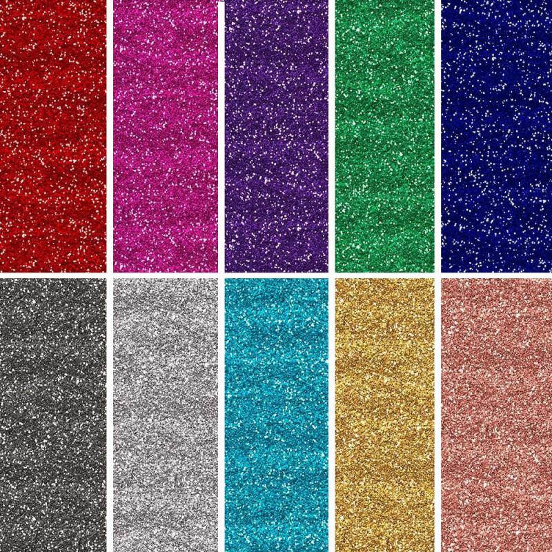 100% Cotton Digital Fabric Plain Glitter Look Sparkly Crafty 140cm Wide