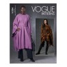 Vogue Sewing Pattern V1754 Misses’ Unlined Capes Hook And Eye Closure