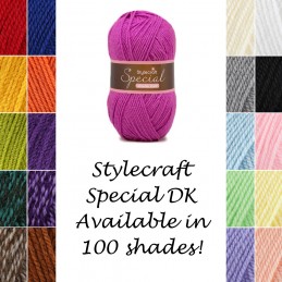 5 x 100g Stylecraft Cabaret Double Knitting Wool/Yarn for Knitting/Crochet