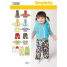 Simplicity Babies' Separates Fabric Sewing Patterns 1566